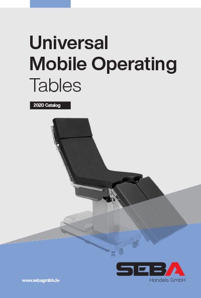 Seba Universal Mobile Operating Tables Catalog